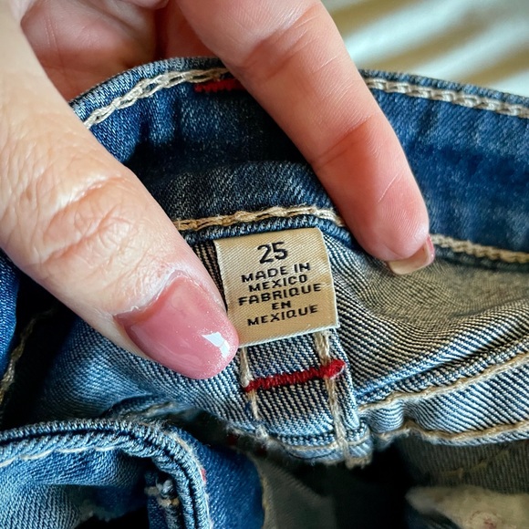 True Religion Bootcut Jeans - Size 25 - Picture 3 of 6